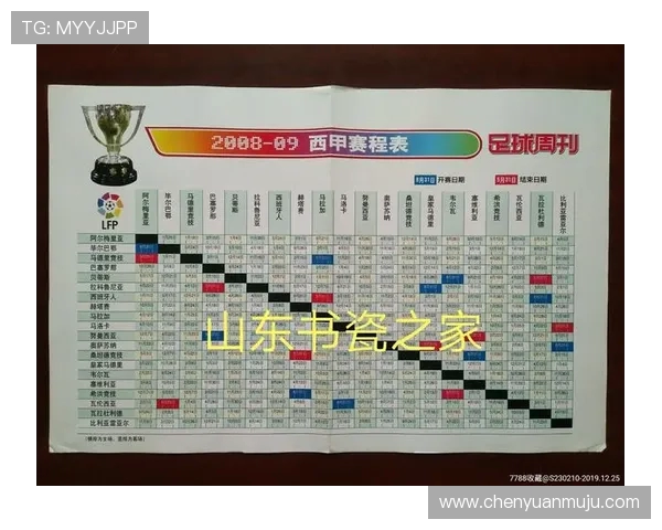 西甲2008-2009赛季赛程与最终积分排名 西甲2008-2009赛季赛程与最终积分排名